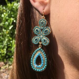 Vintage Inspired Drop Earrings Bohemian Drop Earrings